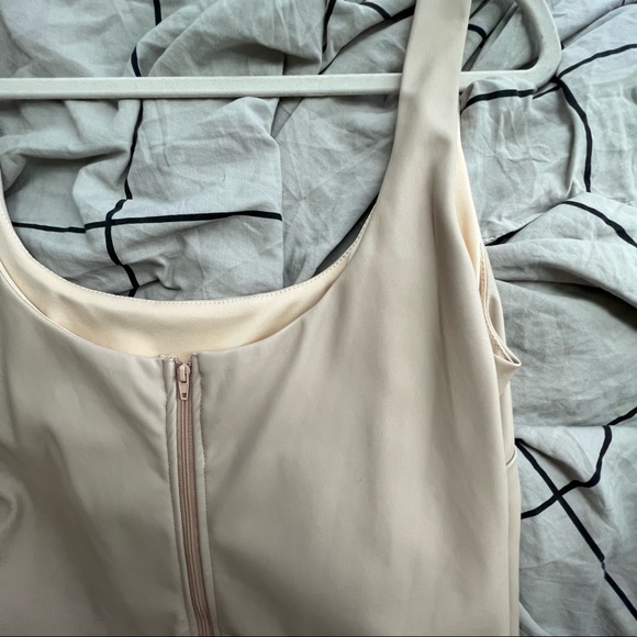 Faux Leather mini dress - Size L - Picture 3 of 4